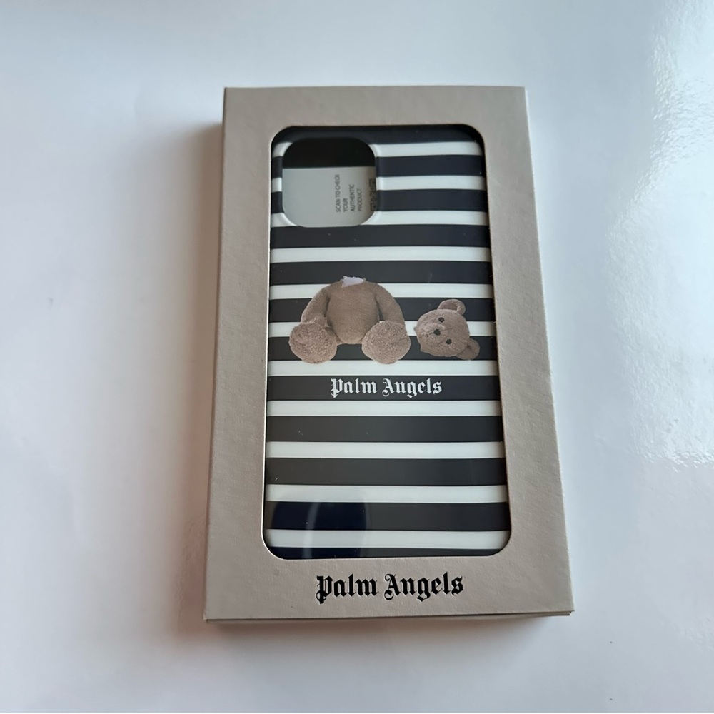 PALM ANGELS STRIPES BEAR IPHCS12/12